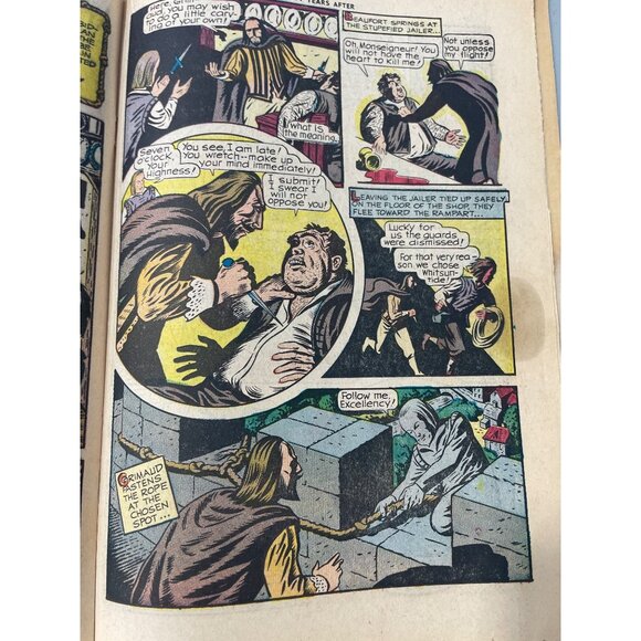 Classics Illustrated Twenty Years After By Alexandre Dumas #41 Bagged Boarded - Picture 4 of 7